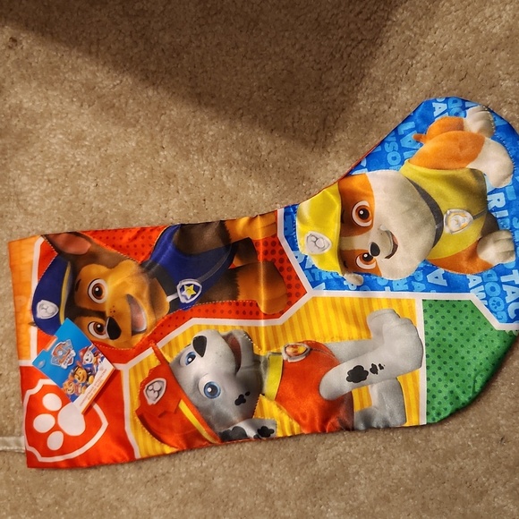 Paw Patrol Christmas Stocking New Holiday Stocking NEW - Picture 1 of 3